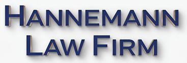 Hannemann Law Firm logo for legal services and attorney representation.